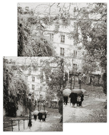  Paris Collection Steps to Montmartre Small Poster