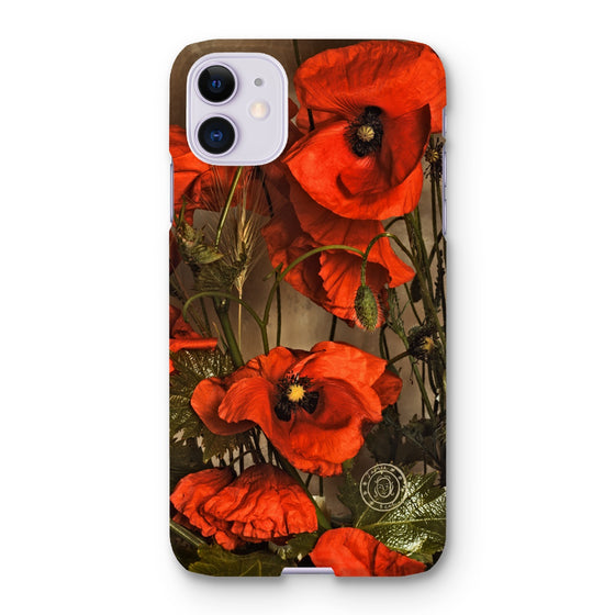 Red Poppies of May Snap Phone Case