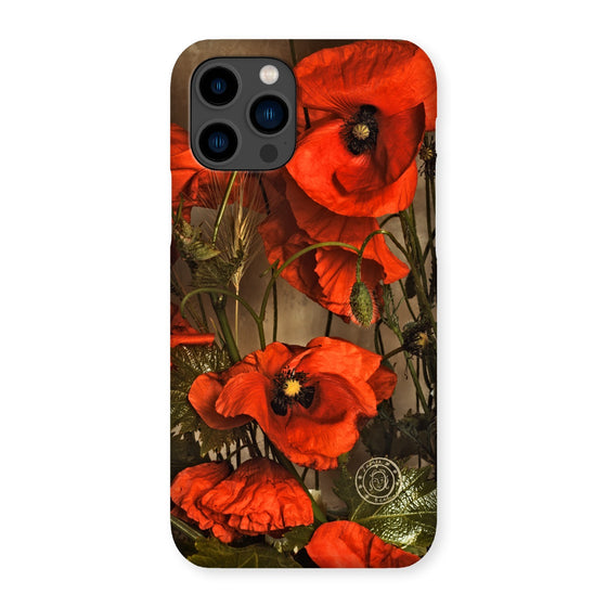 Red Poppies of May Snap Phone Case