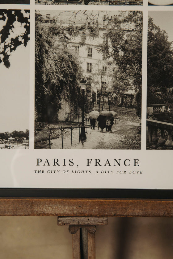 Paris Collection Framed Poster