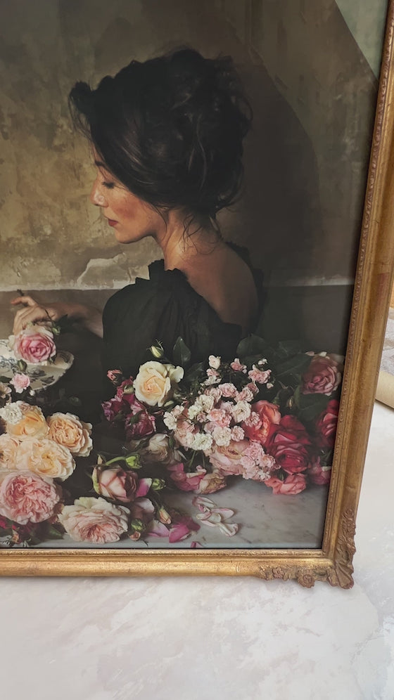 Framed Masterwork - Rose Month Finale
