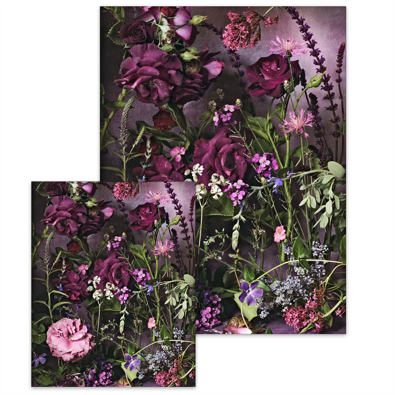 Purple Hearts • Small Poster