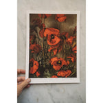 Load image into Gallery viewer, Red Poppies of May • 1 of 1 signed Artist Proof
