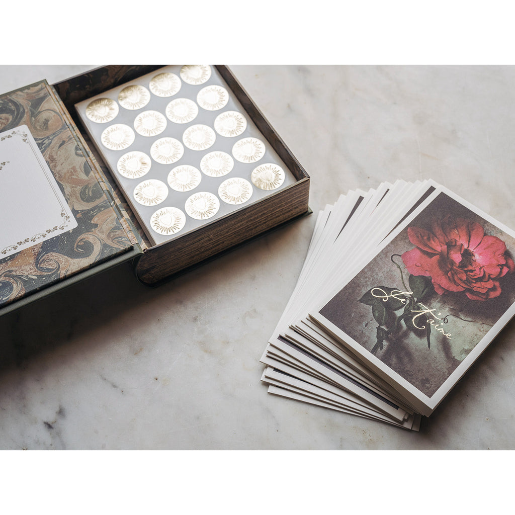 Amour Stationery • Set of 16 Cards and Envelopes