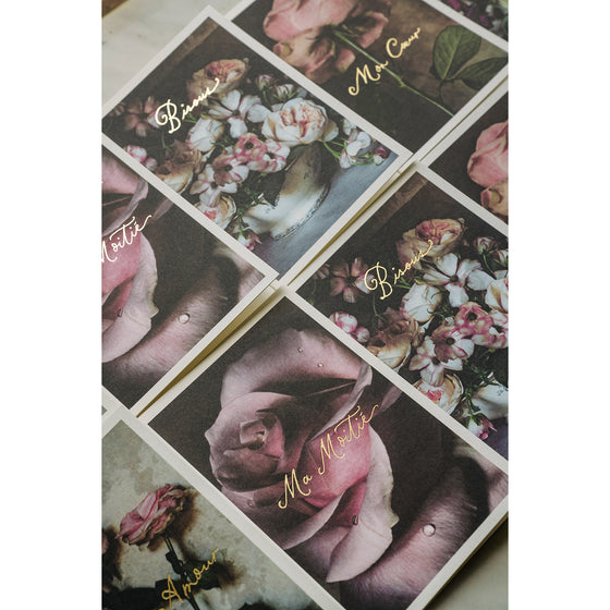 Amour Stationery • Set of 16 Cards and Envelopes