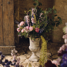  Stone Vase and Bouquet Print