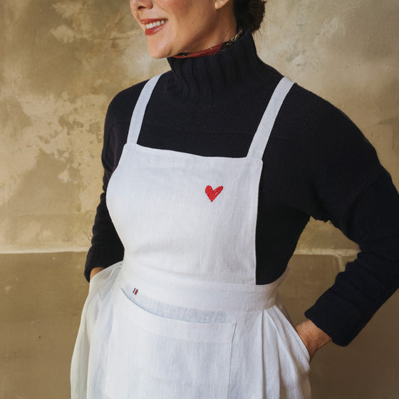 Mary Louisa Pinafore • Classic French Apron