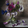 Dying Purple Flowers • Print