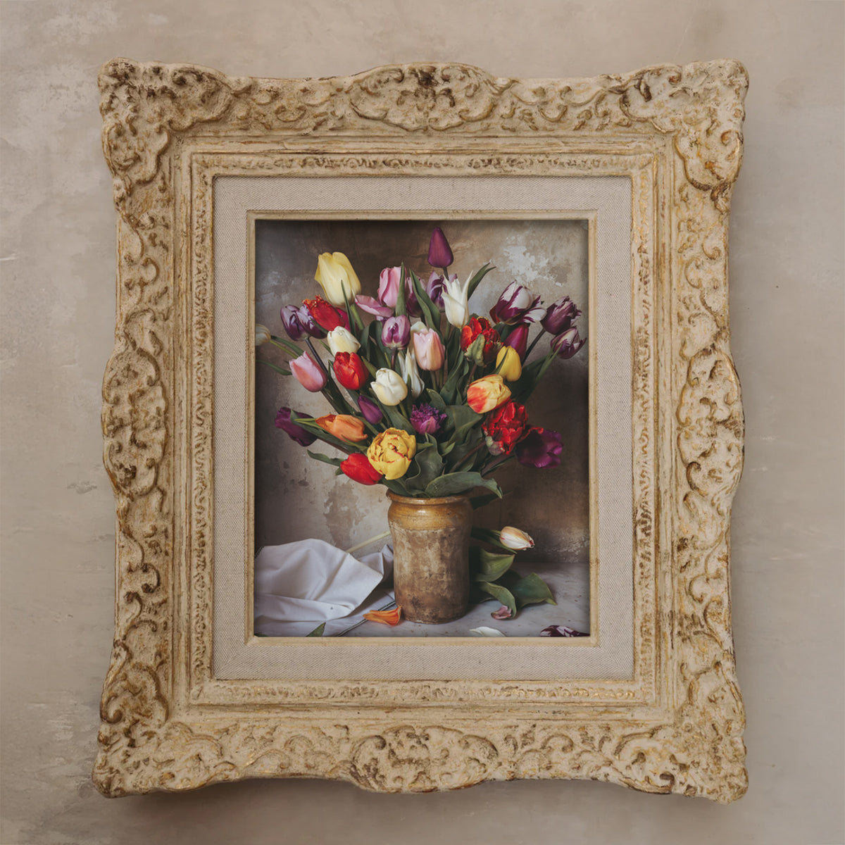 Field of Tulips • Original Framed Masterwork