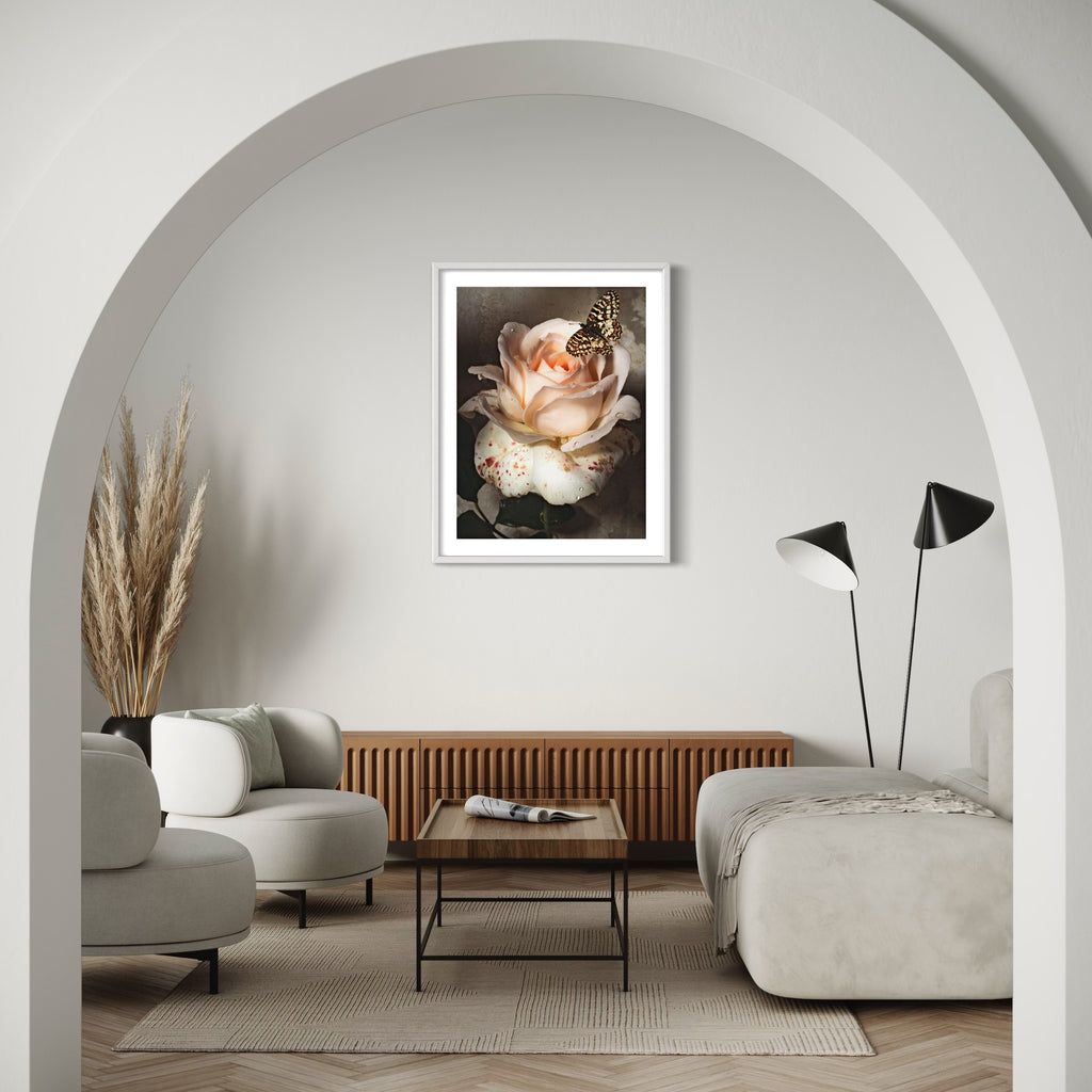 A Butterfly in Sweet Love • 1 of 1 Framed Exhibition Piece