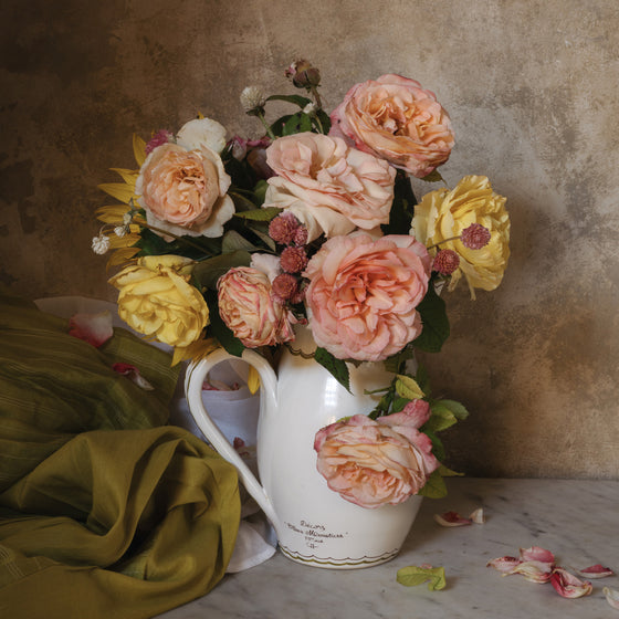 Roses in Vase Print