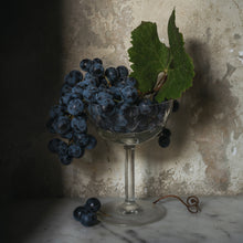  Grapes and Glass Print