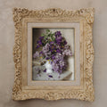 Wild Iris and Wisteria • Original Framed Masterwork
