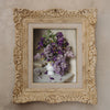 Wild Iris and Wisteria • Original Framed Masterwork