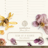 Year at a Glance Poster