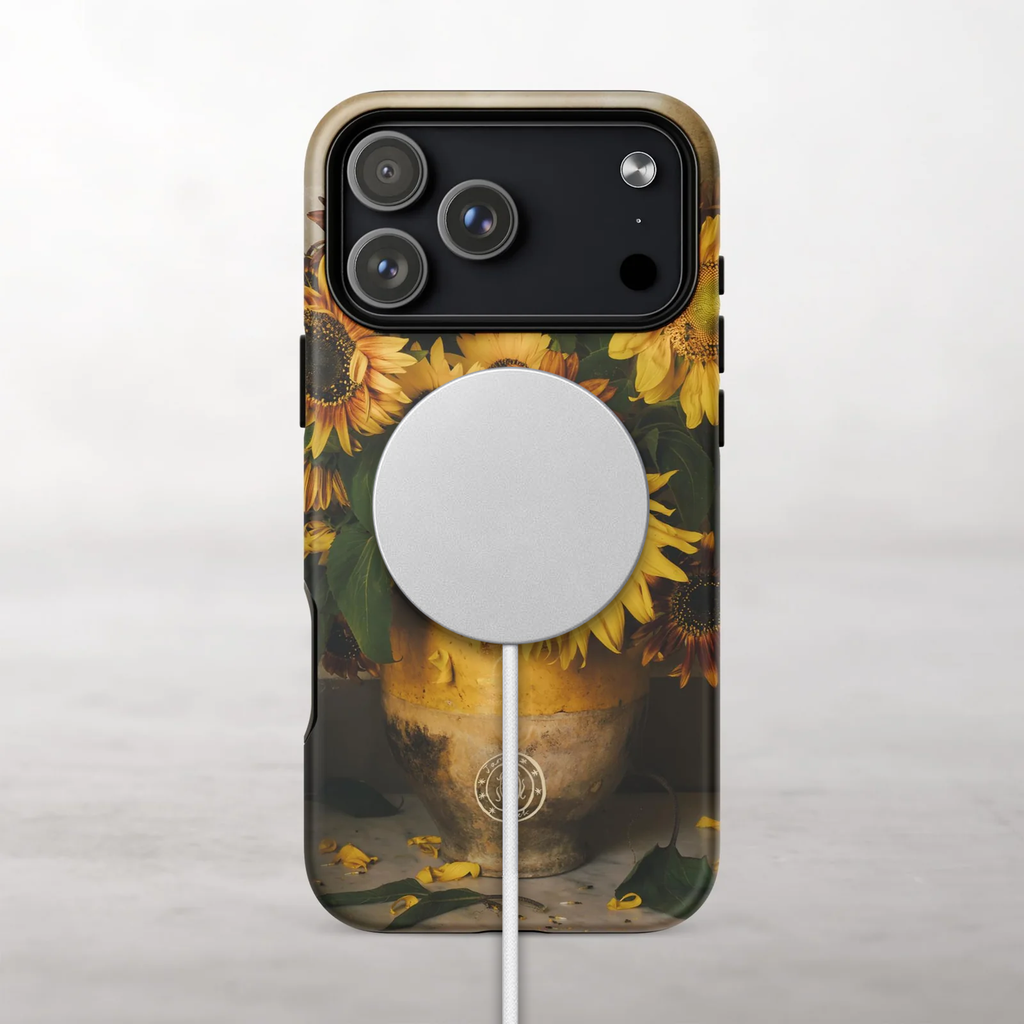 Coustellet Market Sunflowers • MagSafe® tough case for iPhone®