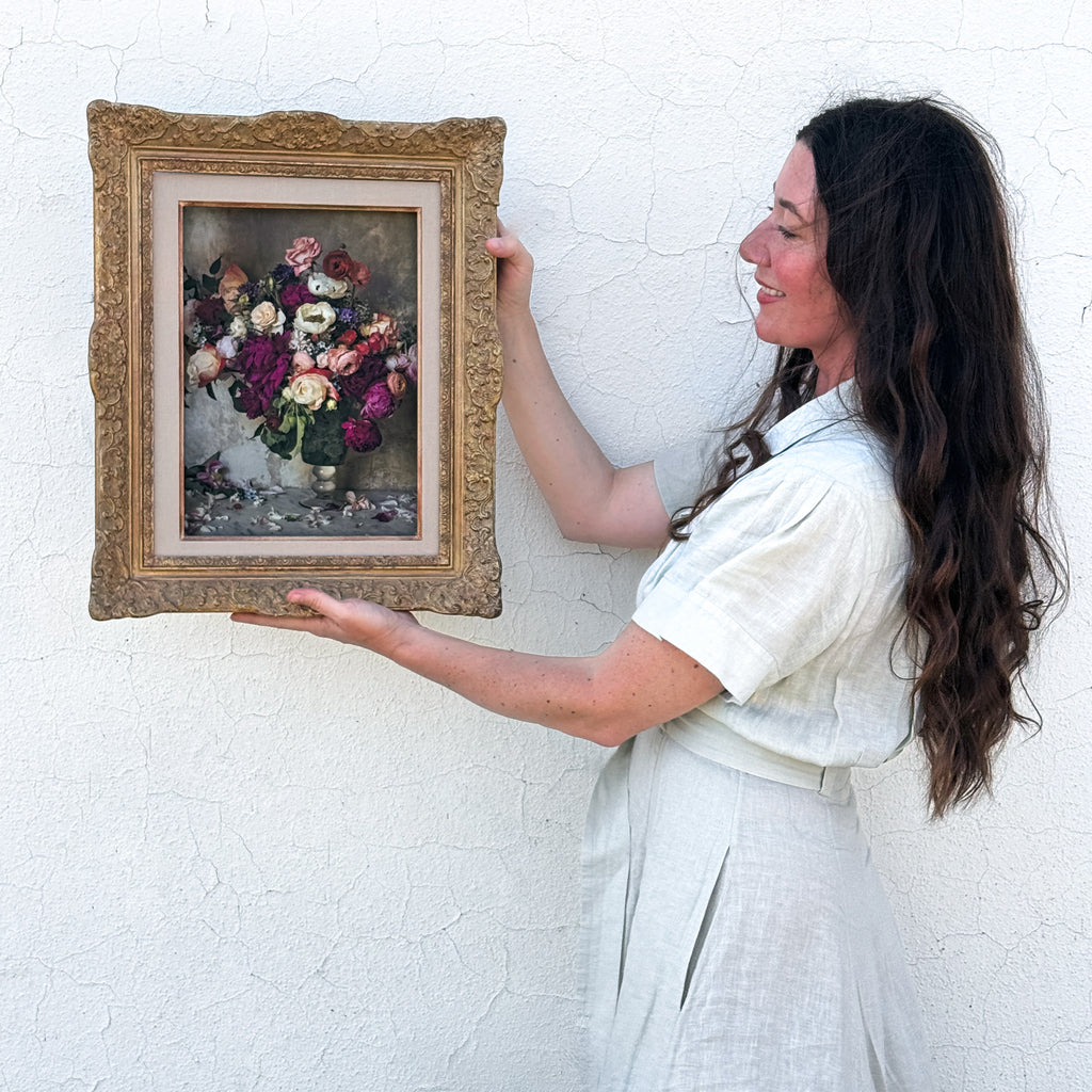 The Flowers of Chateau Starling • Framing