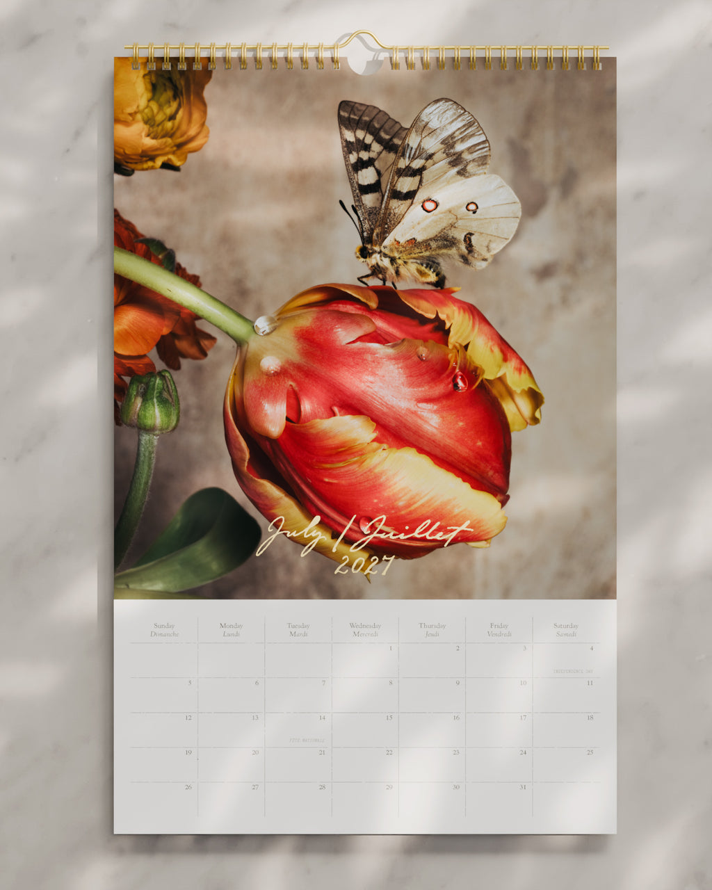 A Year of Tulips • Wall Calendar (pre-order)