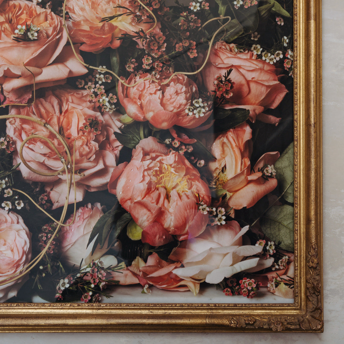 Framed Masterwork - Rose Month Day Seven
