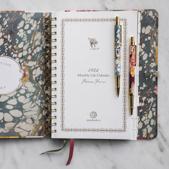 2026 Monthly Planner & Writing Set Bundle