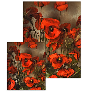 Red Poppies of May • Small Poster