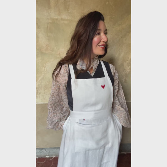 Mary Louisa Pinafore • Classic French Apron