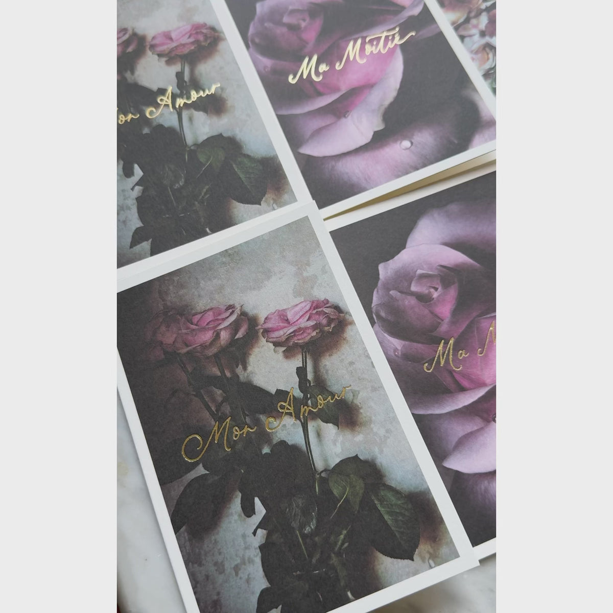 Amour Stationery • Set of 16 Cards and Envelopes