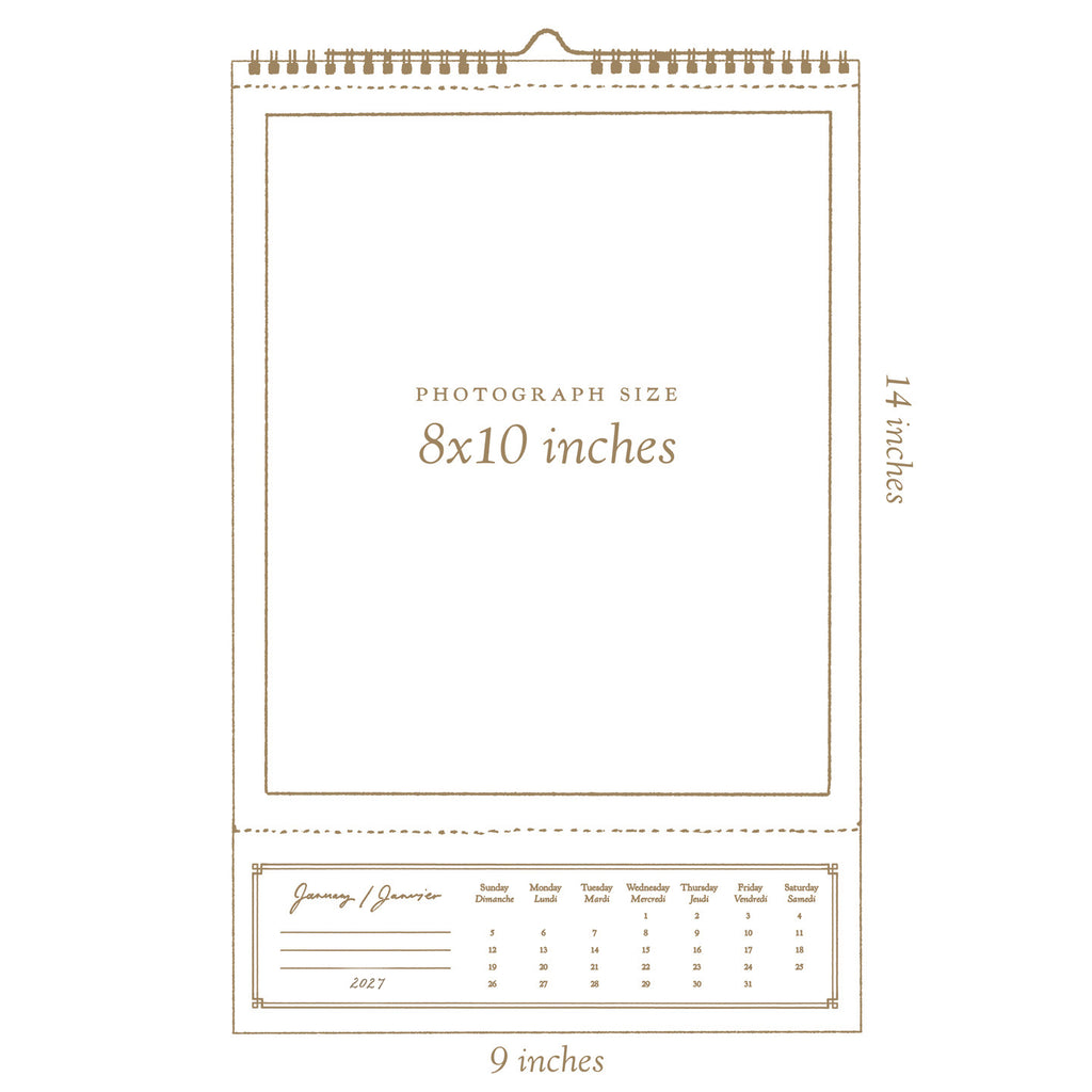 2027 Everyday Gallery Calendar • Flowers from Provence (pre-order)