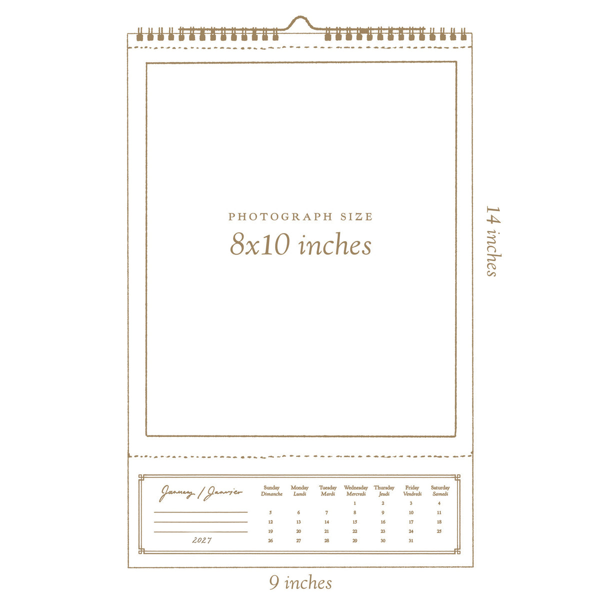 2027 Everyday Gallery Calendar • Flowers from Provence (pre-order)