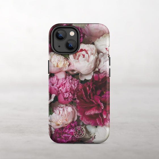Peony Pop #3 • Tough Case for iPhone®