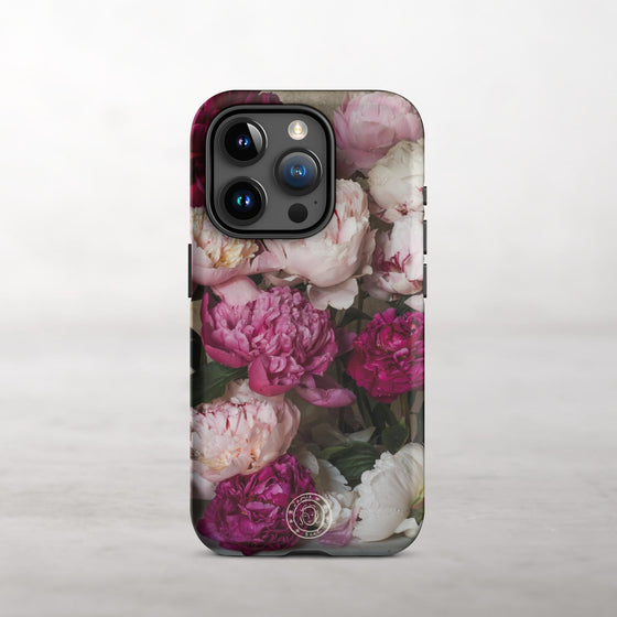 Peony Pop #2 • Tough Case for iPhone®