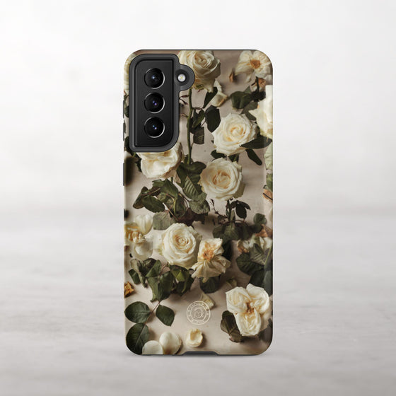 Blanc Roses • Tough case for Samsung®