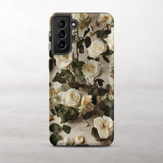 Blanc Roses • Tough case for Samsung®