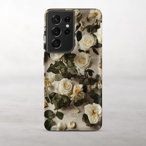 Blanc Roses • Tough case for Samsung®