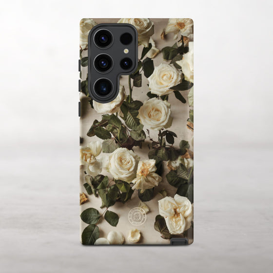 Blanc Roses • Tough case for Samsung®