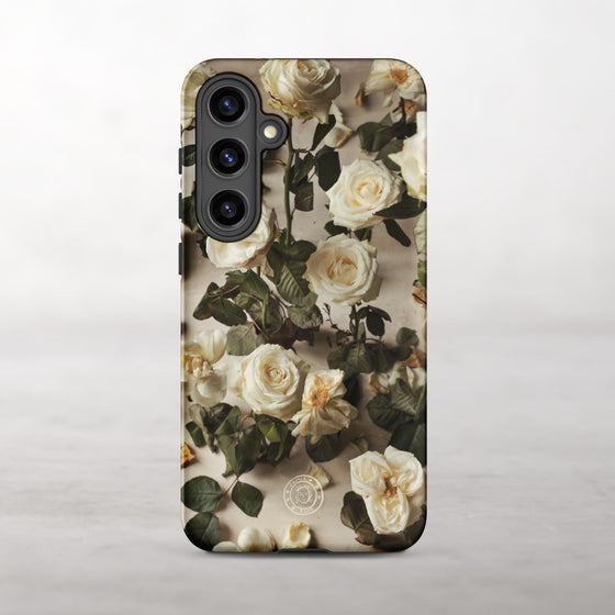 Blanc Roses • Tough case for Samsung®