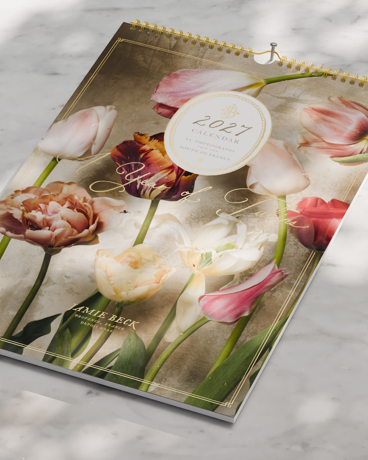 A Year of Tulips • Wall Calendar (pre-order)