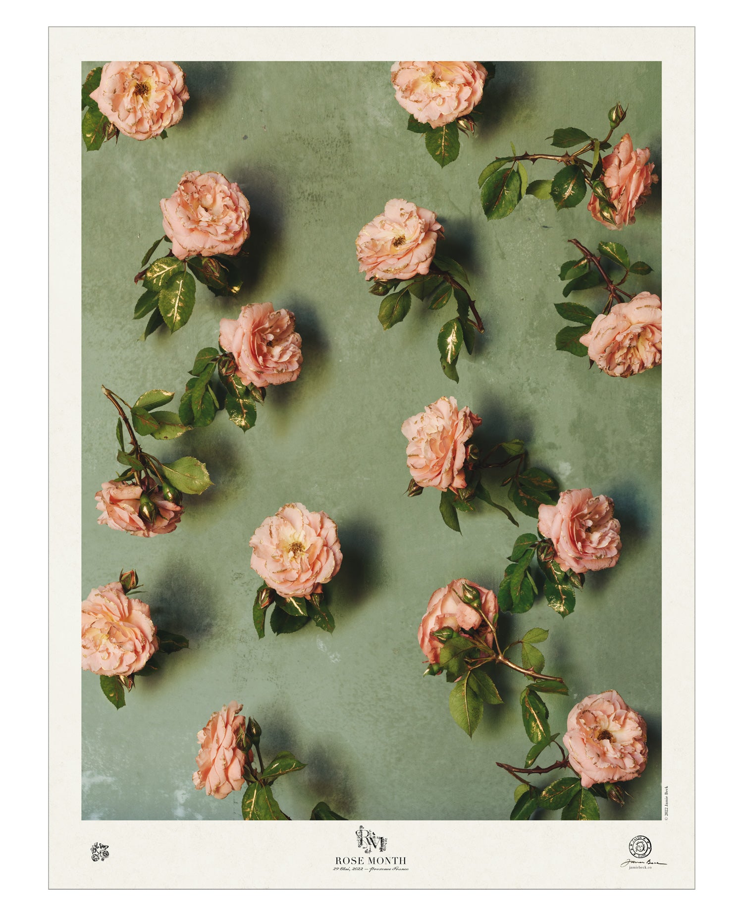 Rose Month Day Twenty-nine Poster Botticelli’s Roses