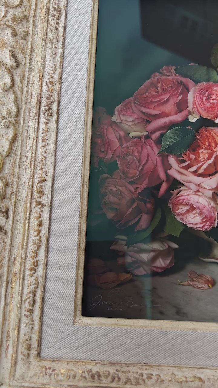 Framed Masterwork - Rose Month Day Six
