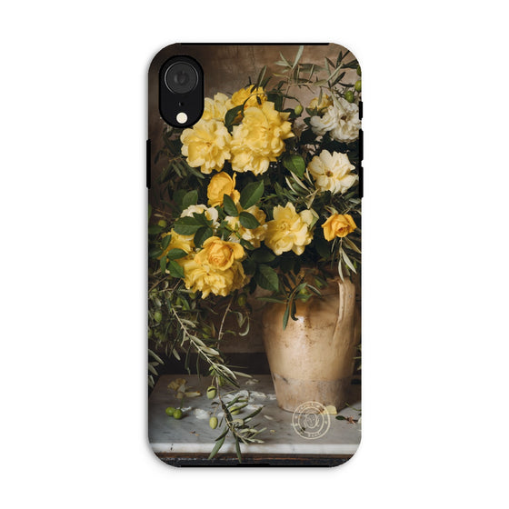Still Life with Olive Branch and Roses Tough Phone Case