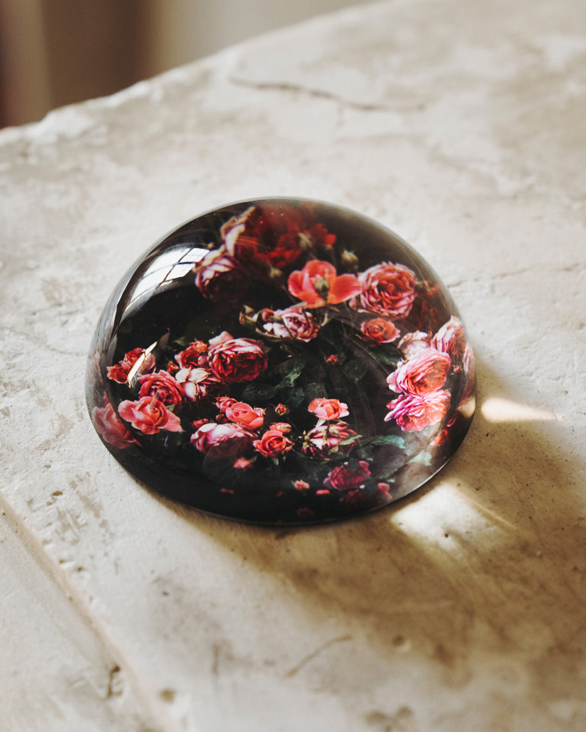 Drops of Provence Paperweight Sea of Pink