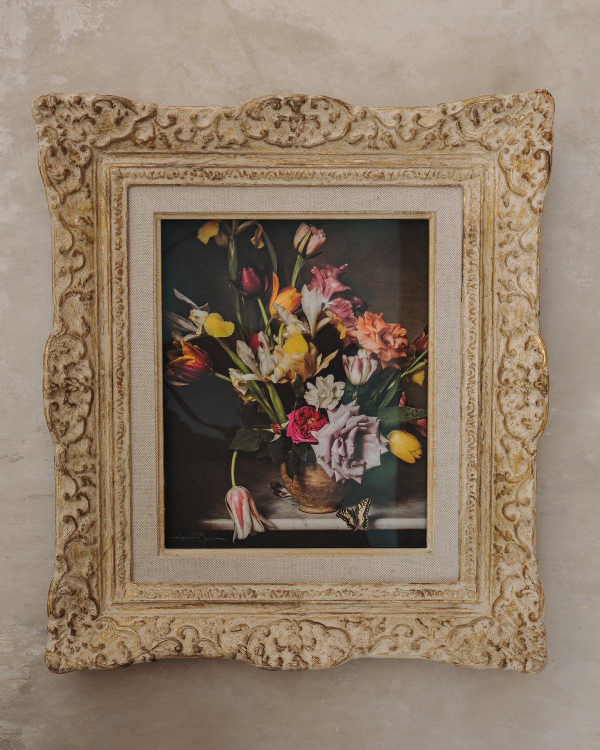 Framed Masterwork - Rose Month Day Two