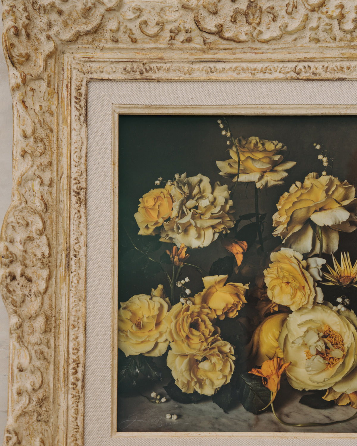 Framed Masterwork - Rose Month Day Nine