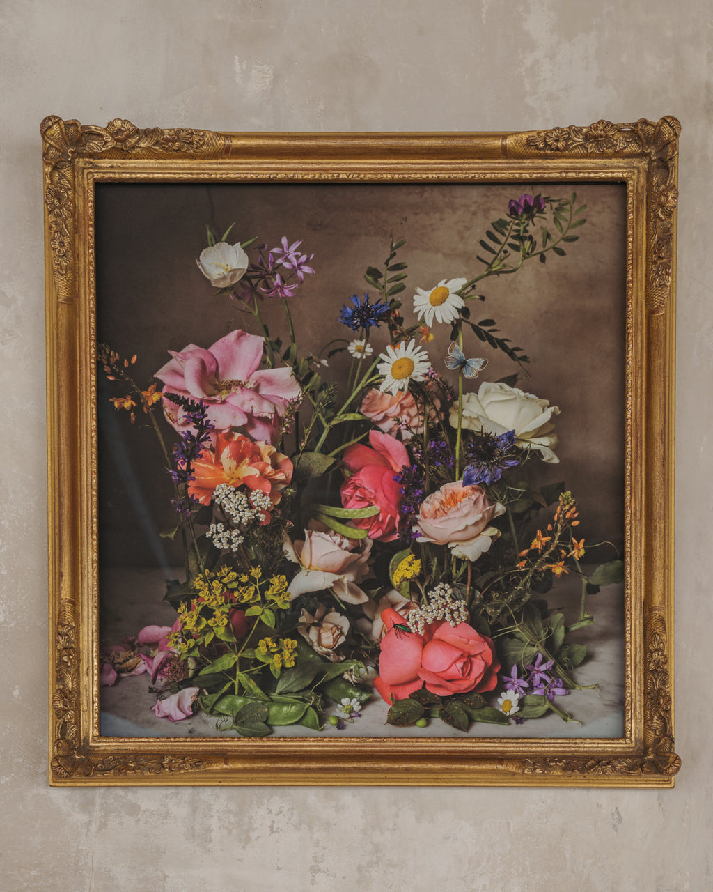 Framed Masterwork - Rose Month Day Seventeen