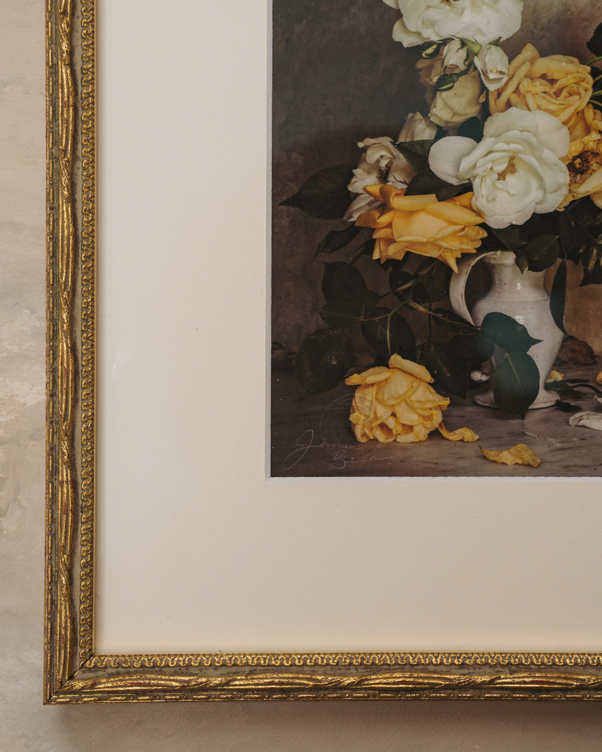 Framed Masterwork - Rose Month Day Twelve