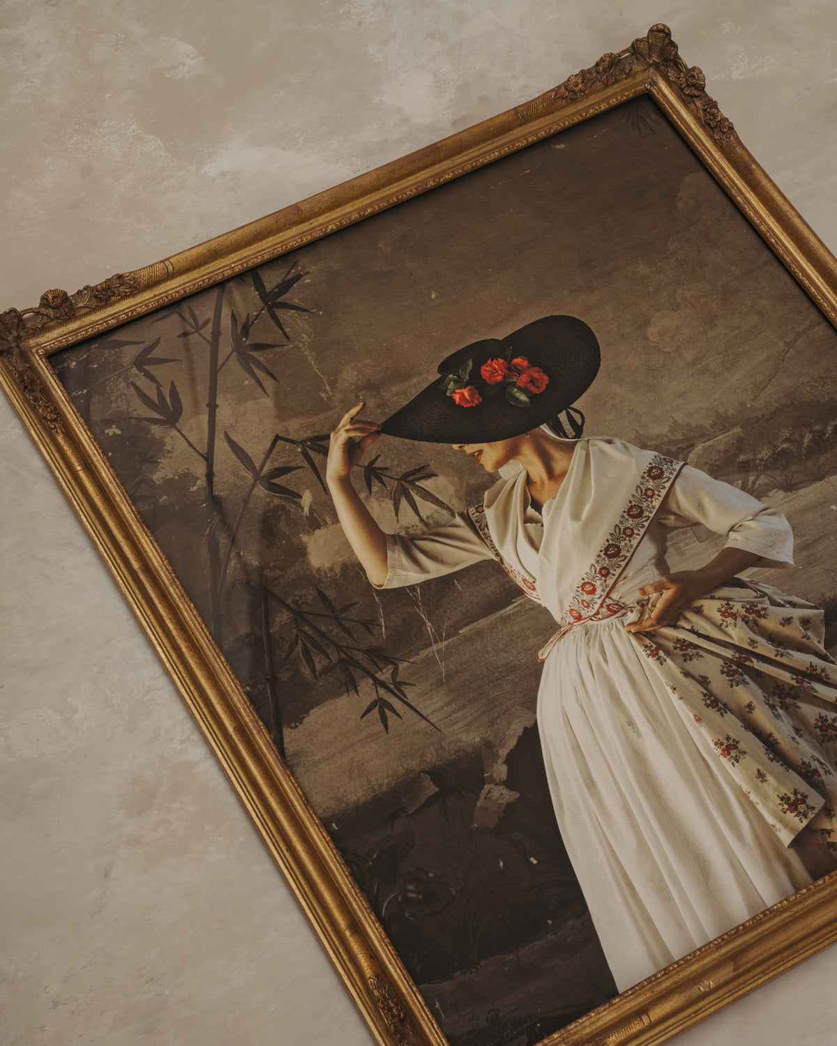 Framed Masterwork - Provencal Woman