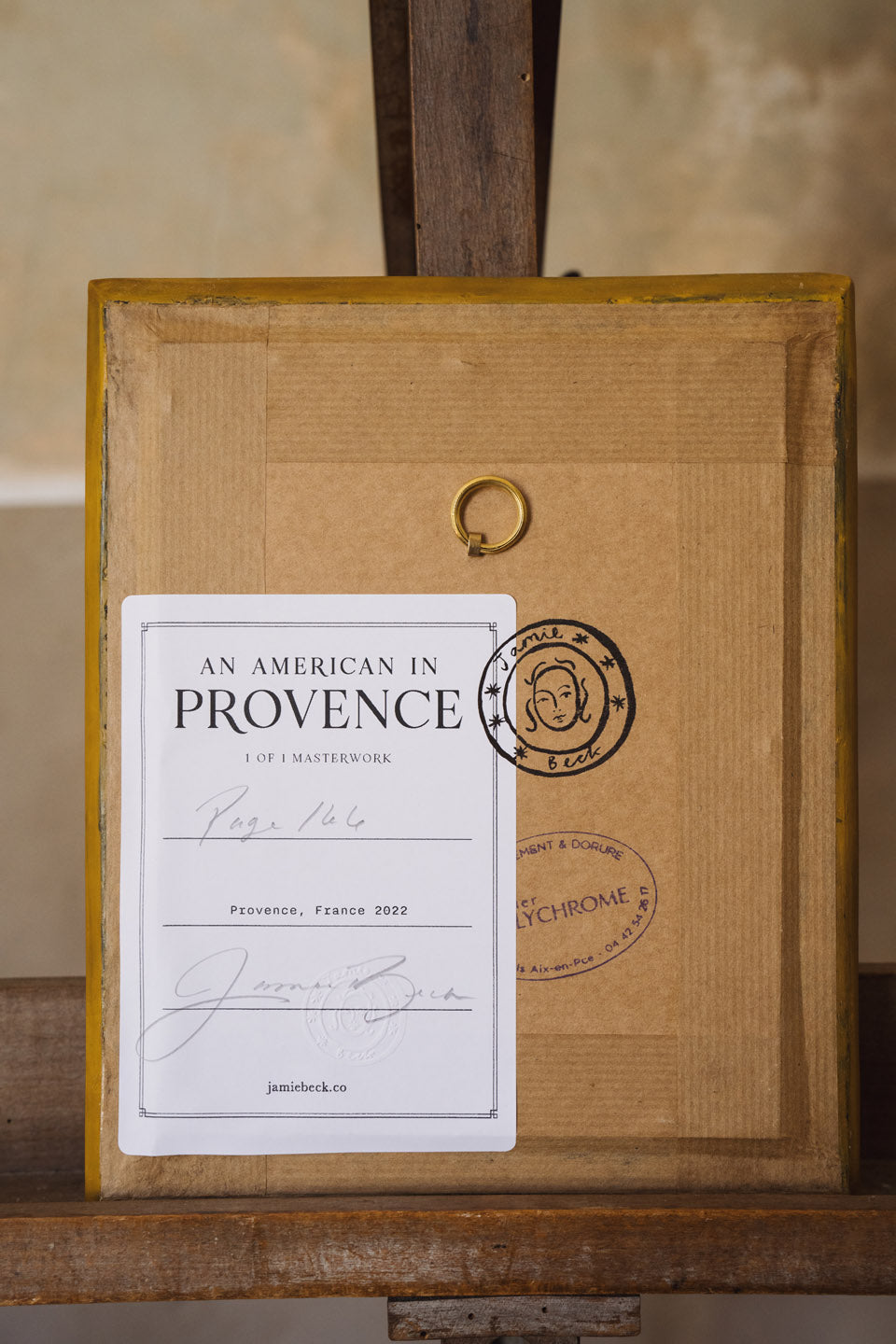 An American in Provence Page 166  - Fine Art Collectible