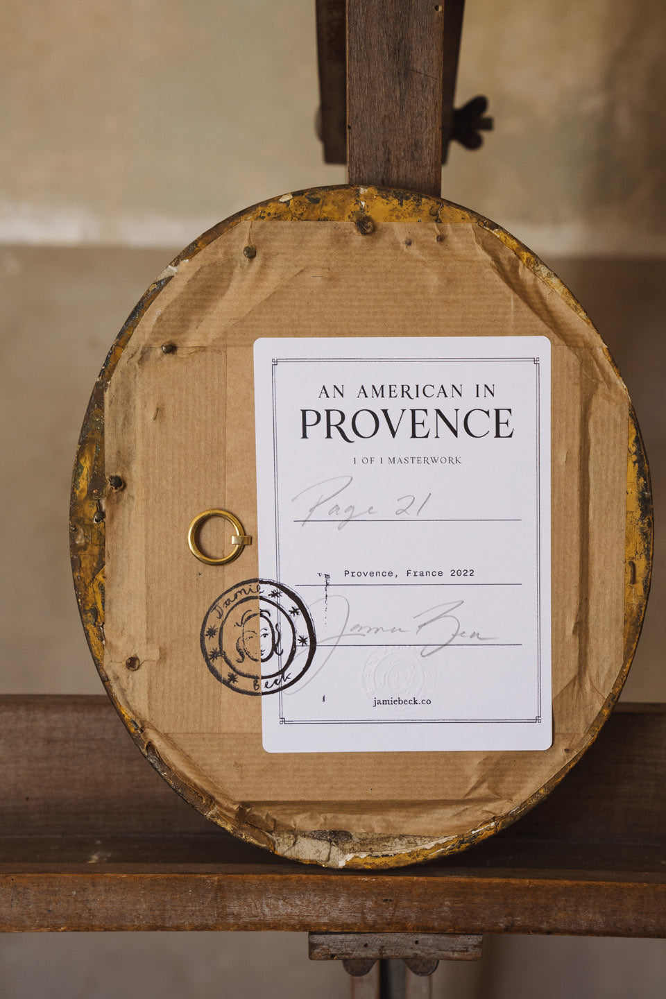An American in Provence Page 21  - Fine Art Collectible