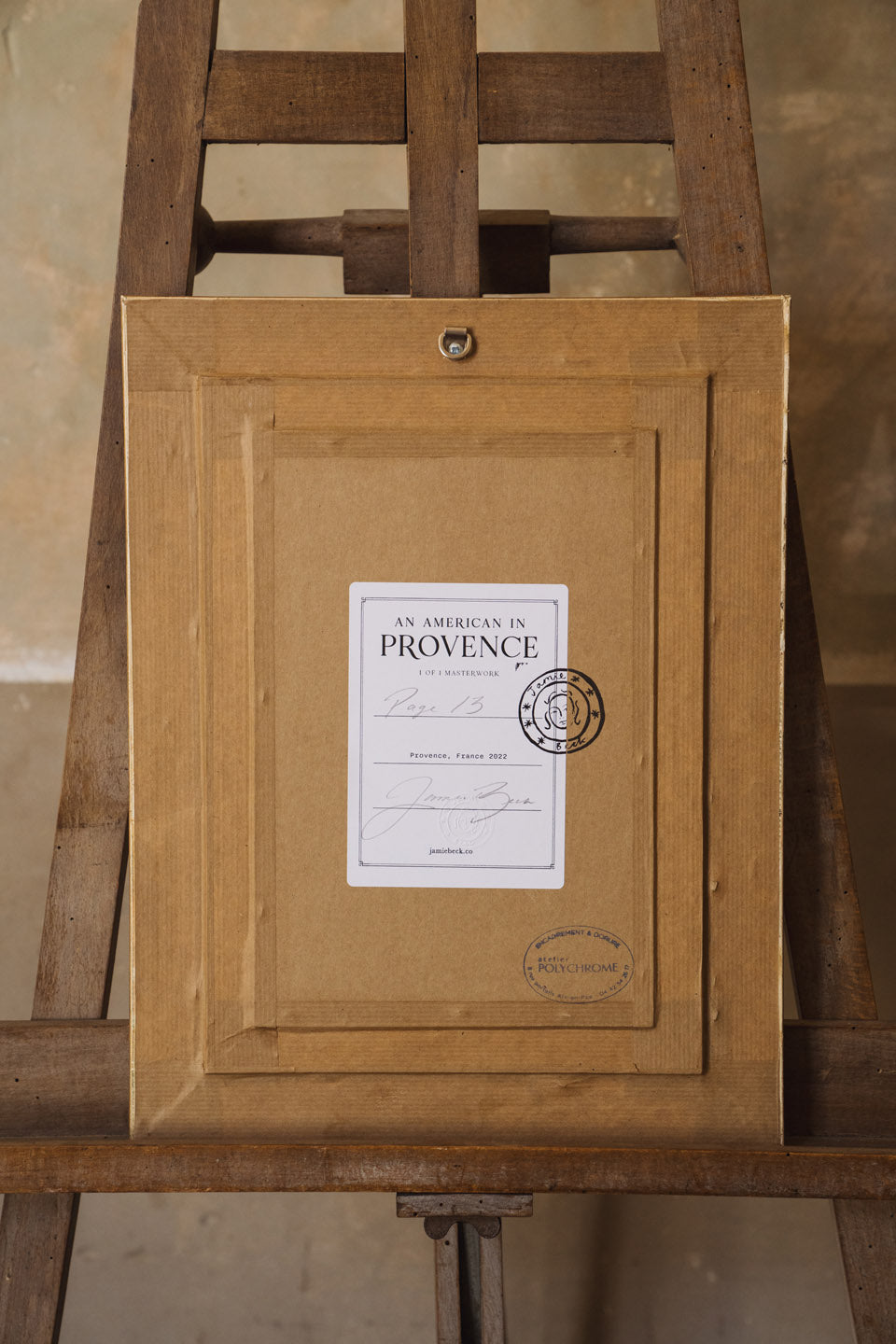 An American in Provence Page 13  - Fine Art Collectible