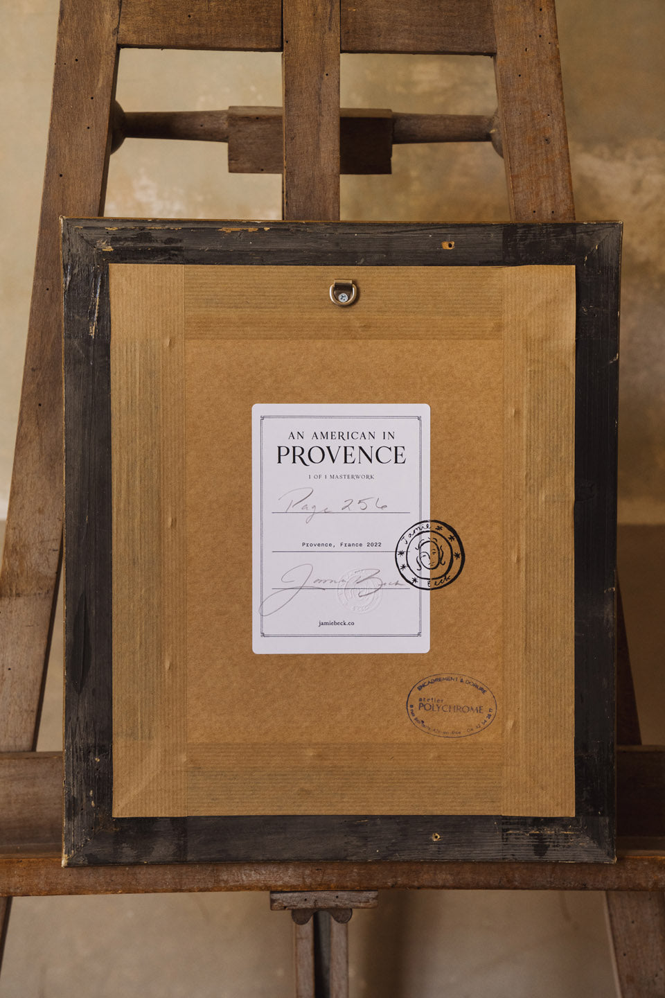 An American in Provence Page 256  - Fine Art Collectible